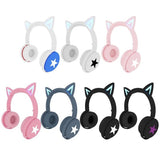 Auriculares Con Oreja De Gato BK3